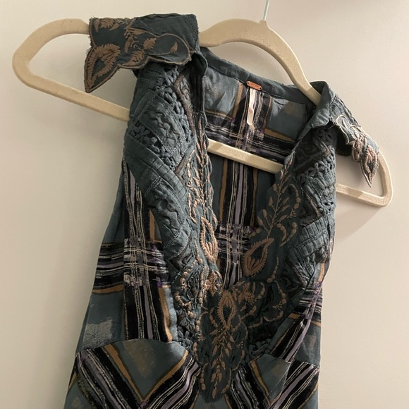 Free People Lana Printed Midi Dress - Picture 4 of 6